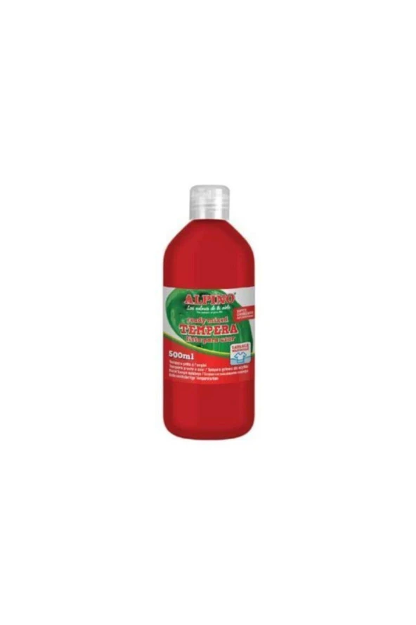 Alpino Sulu Boya Tempera Kırmızı 500 ML Sulu Boya ürün görseli 1