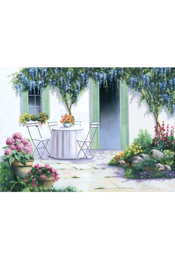 Keskin Color Puzzle 500 Parça 34x49 Cm Mor Salkım Puzzle ürün görseli 1