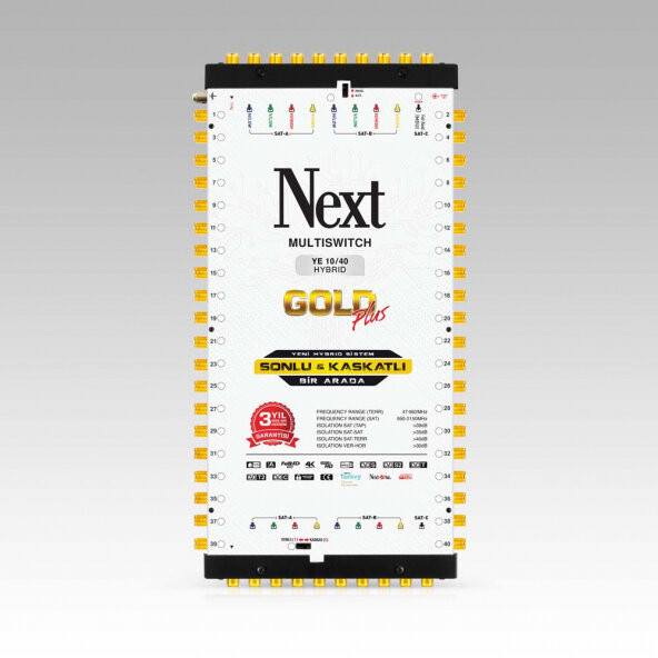 Next Ye-10/40 Hybrid Sonlu Ve Kaskatlı Santral Multiswich ürün görseli 1
