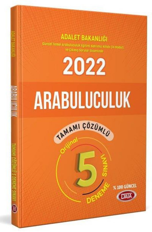 2022 GYS Adalet Bakanlığı Arabuluculuk 5 Deneme Data Yayınları ürün görseli 1