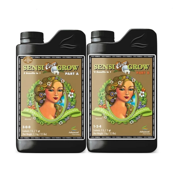 Advanced Nutrients Sensi Grow Coco A+B 1 Litre ürün görseli 1