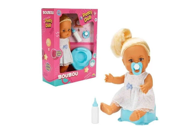 3452 Boubou Altını Islatan Bebek Seti 30 cm - Resim 2