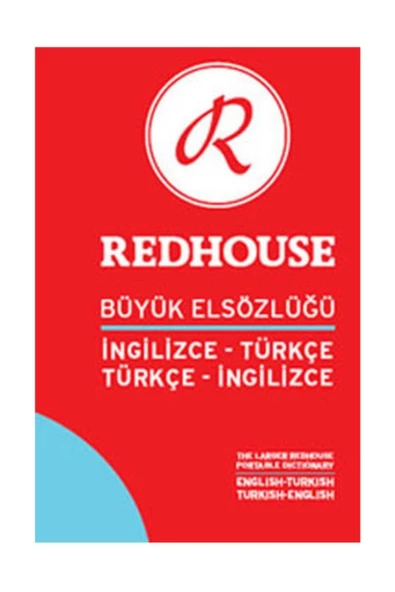 Redhouse Büyük El Sözlüğü İngilizce Türkçe Türkçe İngilizce RS 007 ürün görseli 1