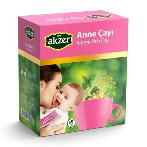 Akzer Anne Çayı - 60 Süzen Poşet ürün görseli 1
