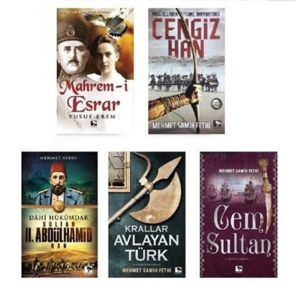 ÇINARALTI TARİH SETİ 5 KİTAP ürün görseli 1