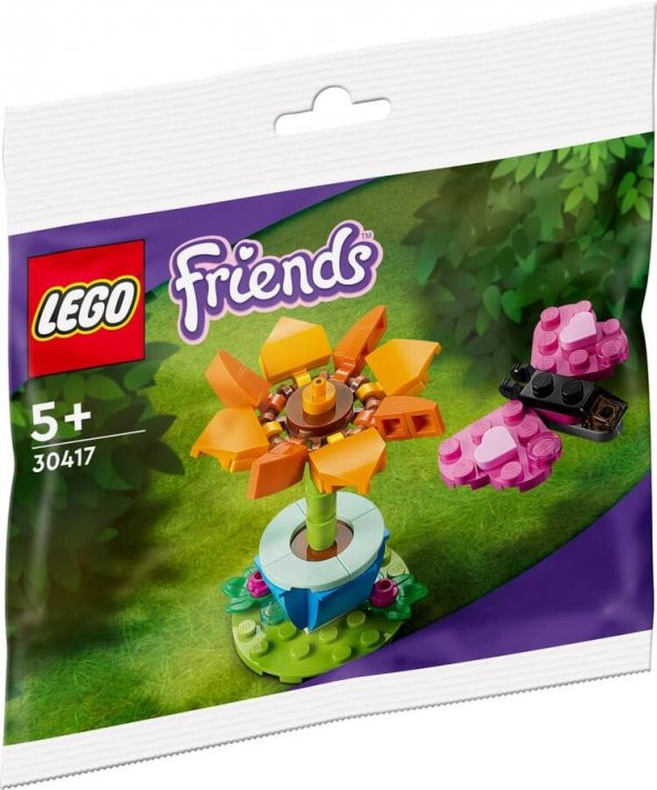 LEGO Friends 30417 Bahçe Çiçeği ve Kelebek ürün görseli 1