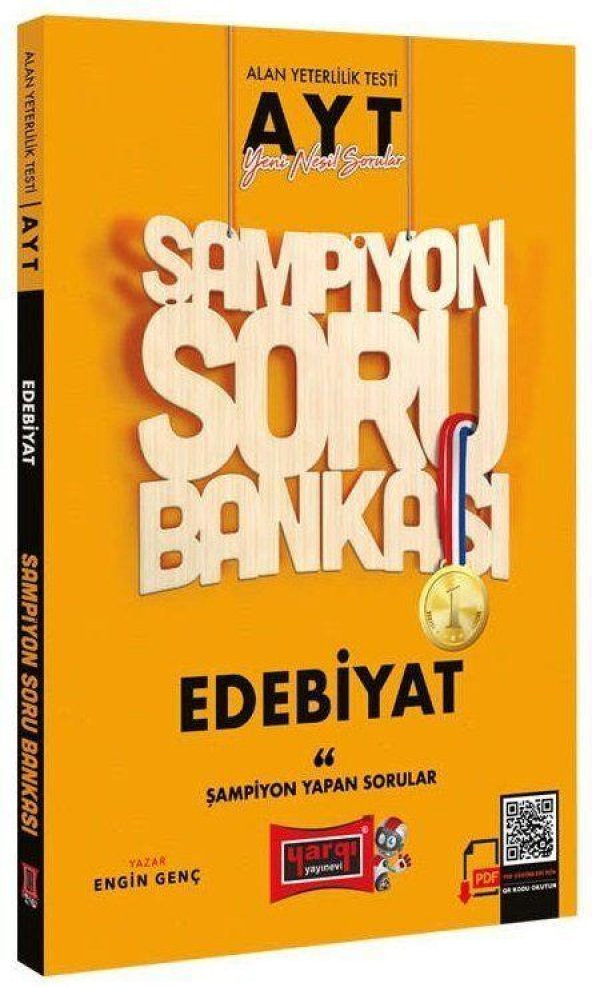 AYT Edebiyat Şampiyon Soru Bankası Yargı Yayınları ürün görseli 1
