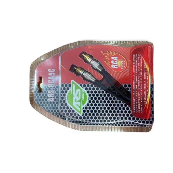 ARS 5 METRE PROFOSYONEL İPEK RCA KABLO - Resim 6