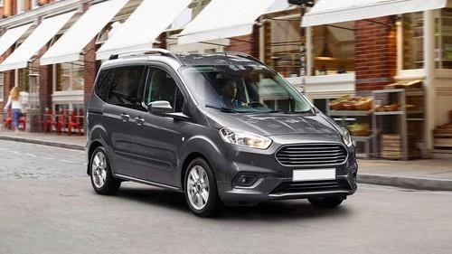 FORD COURIER 2018-2024 KROM ÖN PANJUR 7 PARÇA ürün görseli 1
