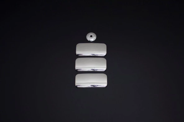 FORD TRANSİT 2003-2013 ARASI KROM KAPI KOLU 3 KAPI - Resim 2