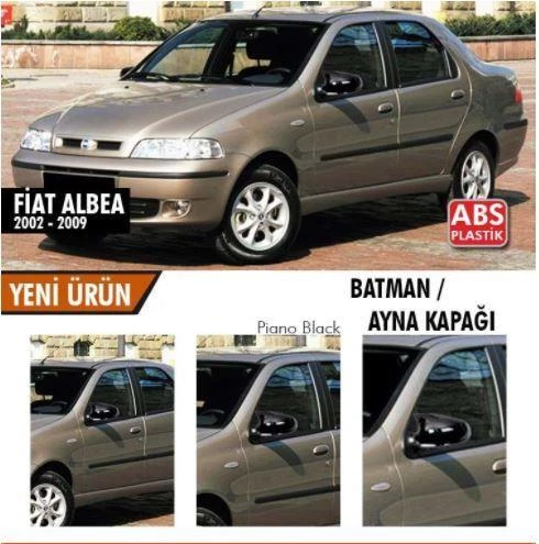FİAT ALBEA 2002-2009 BATMAN YARASA AYNA KAPAĞI ürün görseli 1