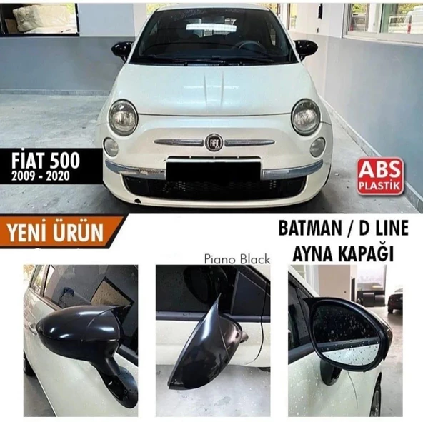 FİAT 500 2009-2020 BATMAN / D LINE AYNA KAPAĞI ürün görseli 1