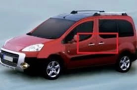 PEUGEOT PARTNER TEPEE 2009-2017 MODEL ARASI KROM KAPI KOLU - Resim 3