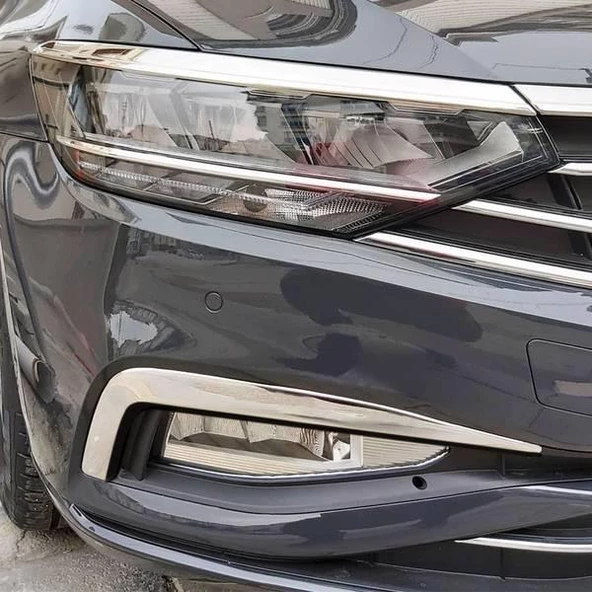 VOLKSWAGEN PASSAT B8.5 - 2019-2023 KROM SİS FAR ÇERÇEVESİ ürün görseli 1