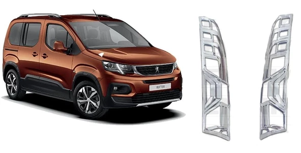 PEUGEOT RİFTER 2019- KROM STOP ÇERÇEVESİ ürün görseli 1