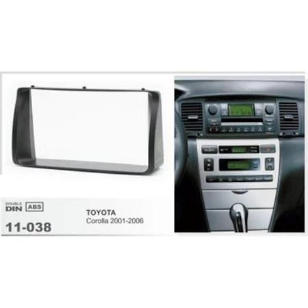 Toyota Corolla Terra Sol Verso Double Teyp çerçevesi 2002 2007 ürün görseli 1