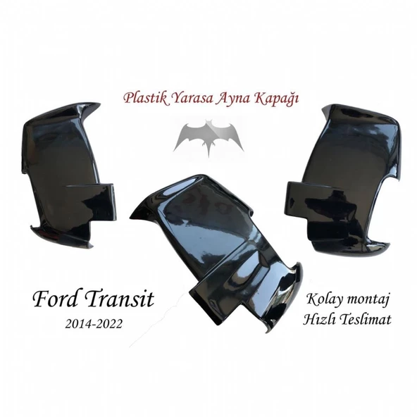 FORD TRANSİT 2014-2025 PİANO BLACK BATMAN AYNA KAPAĞI ürün görseli 1