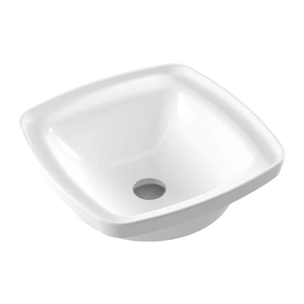 Serel Helios 46x46 cm Tezgah Üstü Çanak Lavabo HL36DXS110H ürün görseli 1