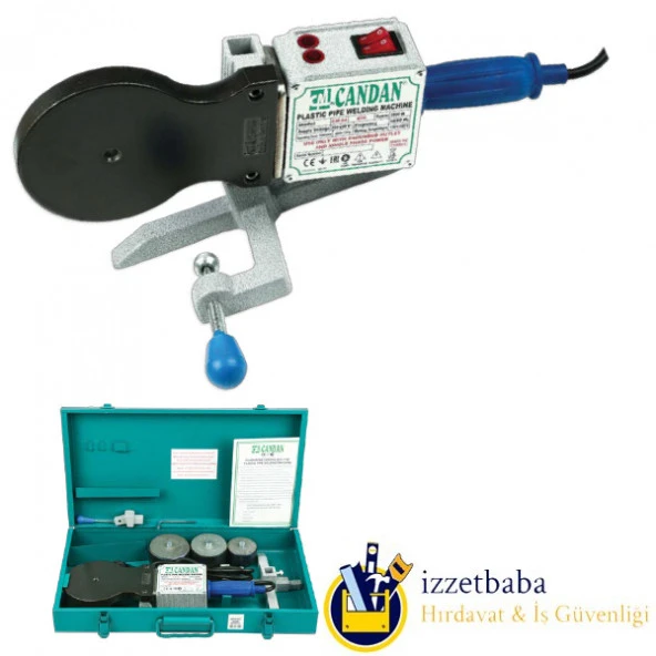 Candan CM-04-SET 2000 W PPRC Plastik Boru Kaynak Makinesi Seti ürün görseli 1
