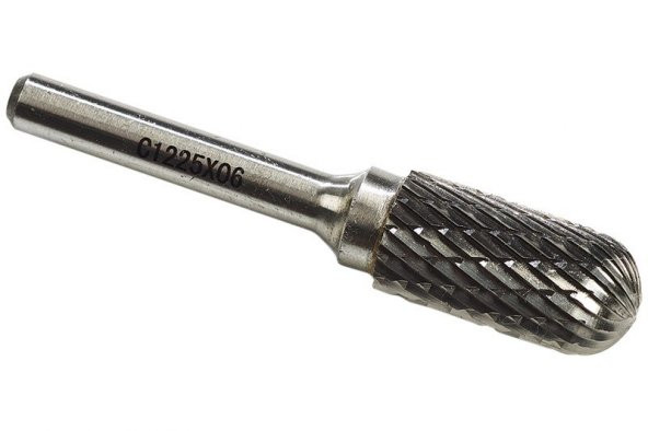 Karbür Kalıpçı Freze Ucu C Silindir Oval Başlı 08x20x06 ürün görseli 1