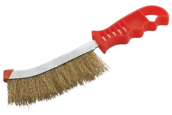 Gfb Plastik Saplı Tek Sıra Tel Fırça ürün görseli 1