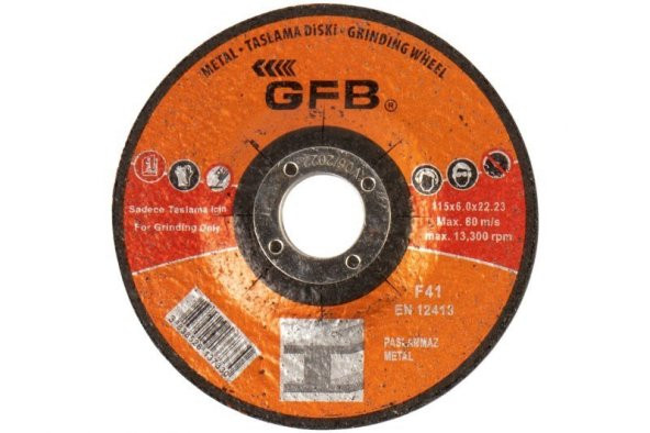 Gfb Metal Taşlama Taşı 180x8x22,23 ürün görseli 1