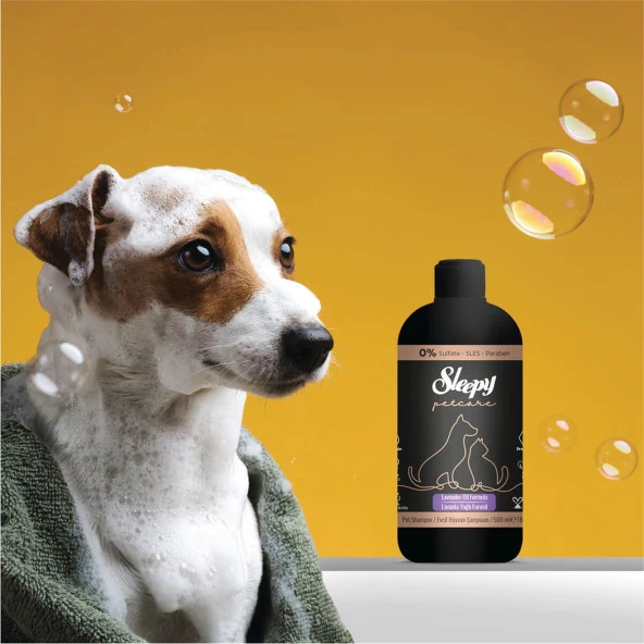 Sleepy Petcare Lavanta Yağlı Evcil Hayvan Şampuanı 500 ml ürün görseli 1