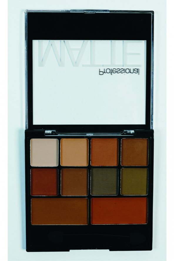 Matte Professional 10lu Far Paleti No:1 - Resim 2