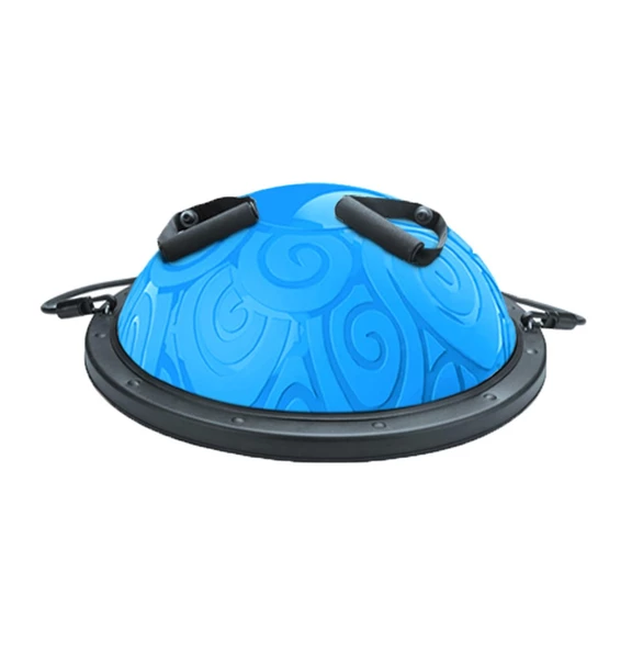 Trainer Bosu Ball, Desenli Bosu Ball Denge Yarım Pilates Topu ürün görseli 1