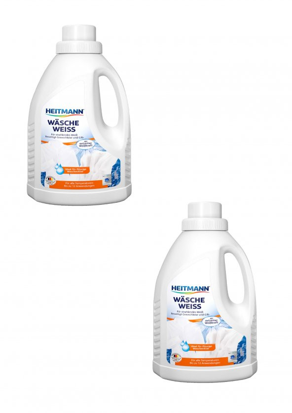 Sıvı Deterjanlar İçin Beyazlatıcı Katkı Ekstra Beyazlık  Sıvı 500 ml x 2 Adet ürün görseli 1