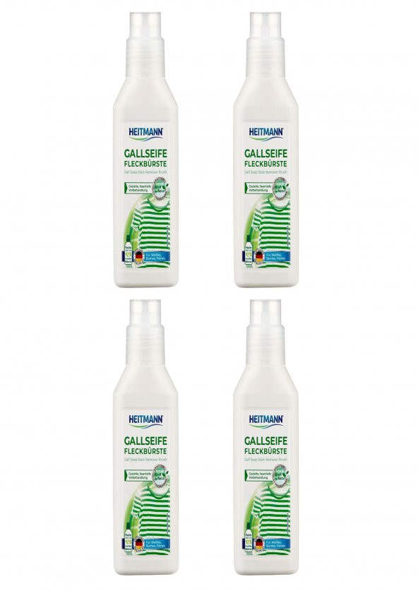 Saf Sabun Fırçalı Inatçı Lekeler Için Leke Çıkarıcı 250 ml x 4 Adet ürün görseli 1