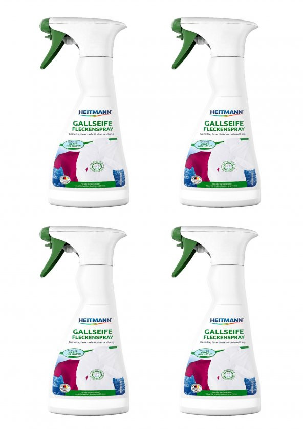 Saf Sabun İnatçı Lekeler İçin Leke Çıkarıcı Sprey 250 ml x 4 Adet ürün görseli 1