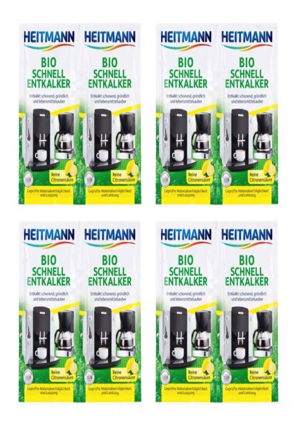 Biyo Hızlı Kireç Çözücü Toz 2x25g x 4 Adet ürün görseli 1