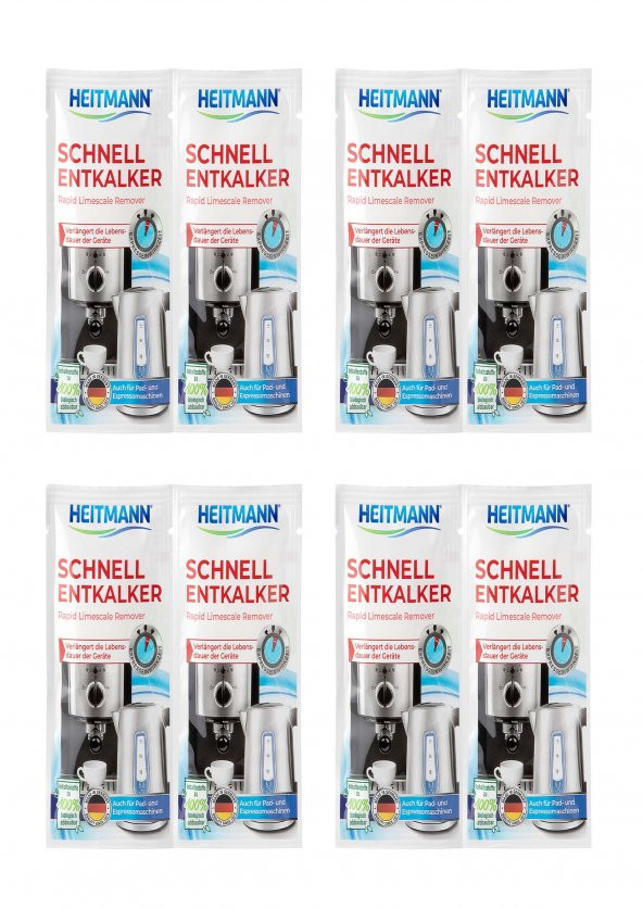 Hızlı Kireç Çözücü Toz 2x15 gr x 4 Adet ürün görseli 1