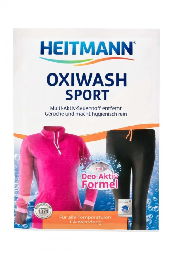 Oxi Wash  Spor Kıyafet Çamaşır Leke Çıkarıcı ürün görseli 1