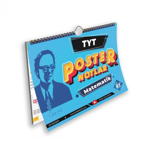 TYT Matematik Poster Notlar KR Akademi ürün görseli 1