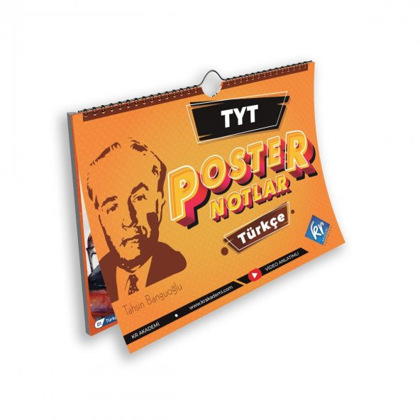 TYT Türkçe Poster Notlar KR Akademi ürün görseli 1