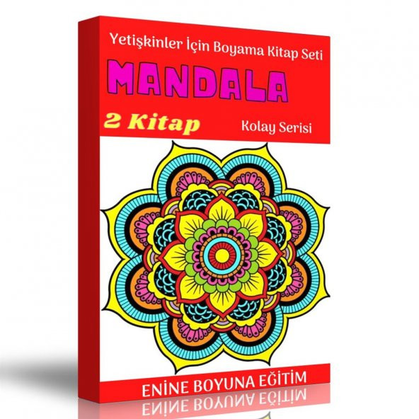 Yetişkinler İçin Kolay Boyama Kitap Seti - Resim 2