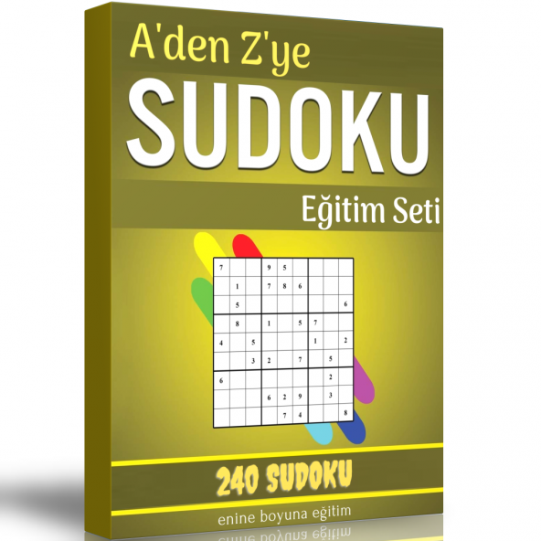 Adan Zye Sudoku Eğitim Seti (3 Fasikül Kitap) ürün görseli 1