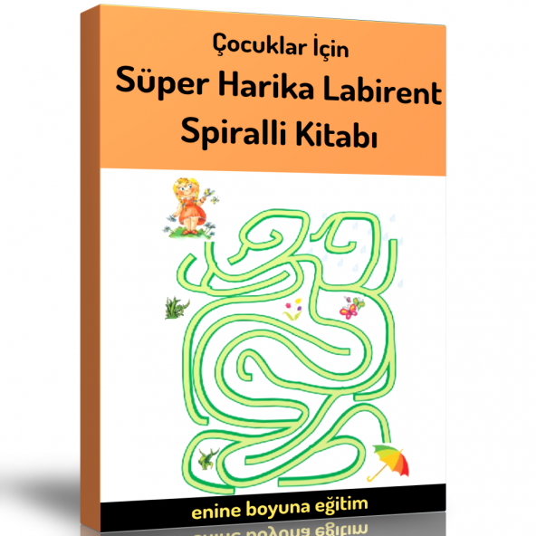 Çocuklara Süper Harika Labirent Kitabı ürün görseli 1