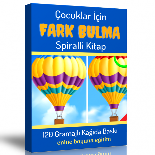 Çocuklar İçin Fark Bulma Kitabı ürün görseli 1