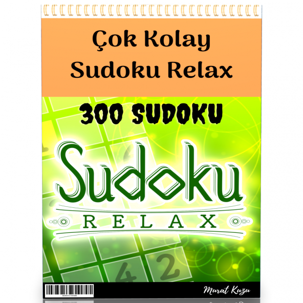 Çok Kolay Sudoku Relax Kitabı ürün görseli 1