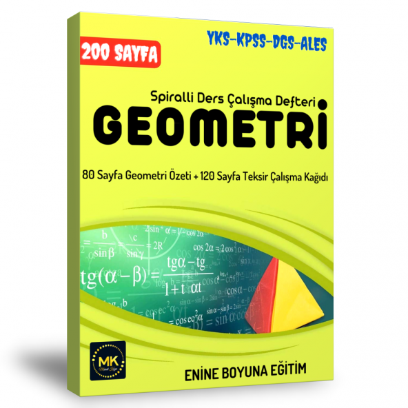 Geometri Özetli Ders Çalışma Defteri ürün görseli 1