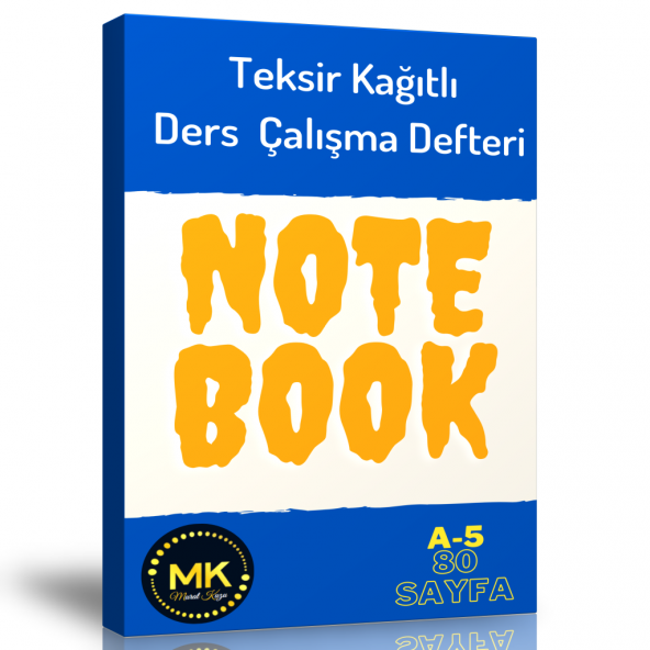 Teksir Kağıtlı Ders Çalışma Defteri ürün görseli 1