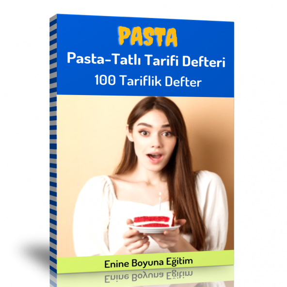 Pasta Tarifi defteri (100 Tariflik Defter) ürün görseli 1