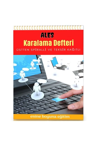 Spiralli Karalama Defteri  Ales  Teksir Kağıtlı ürün görseli 1