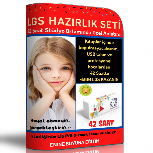 2024 LGS Tüm Dersler Görüntülü Eğitim Seti ürün görseli 1