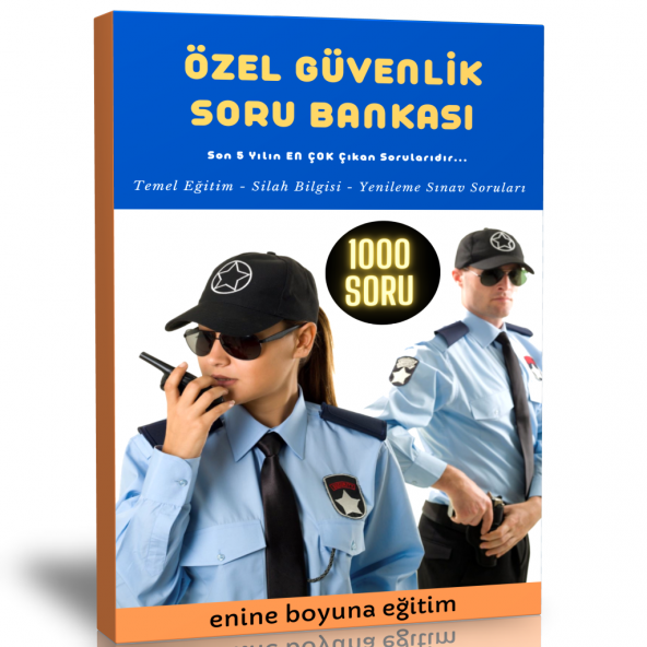 Özel Güvenlik Soru Bankası (Çıkmış ve Çıkacak Sorular) ürün görseli 1