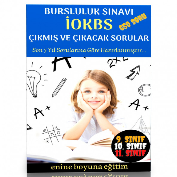 9,10,11. Sınıf Bursluluk Sınav Soruları Kitabı ürün görseli 1