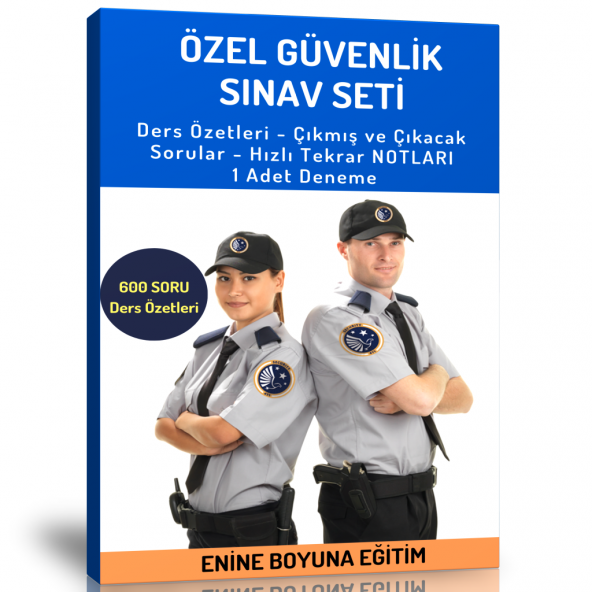 Özel Güvenlik Eğitim Seti ürün görseli 1
